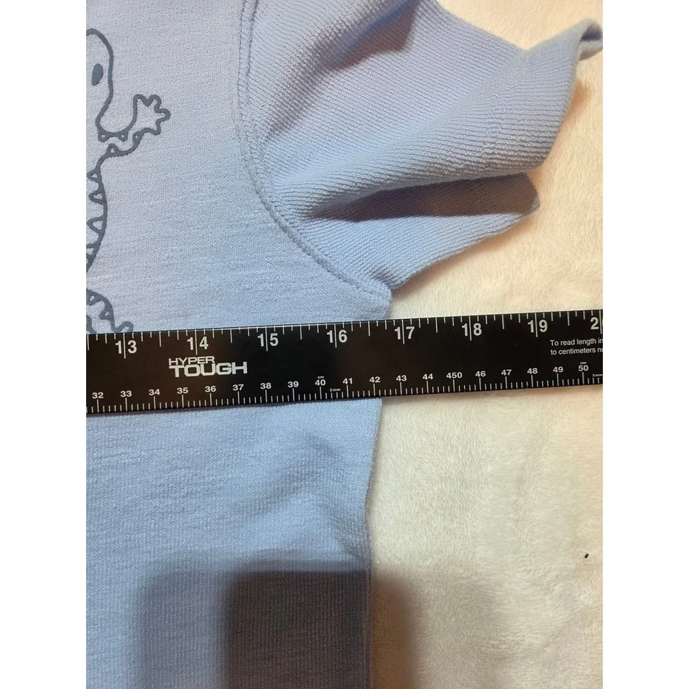 220. Wonder Nation Boys Polo Shirt Blue Lizard Print Size 7 Short Sleeve